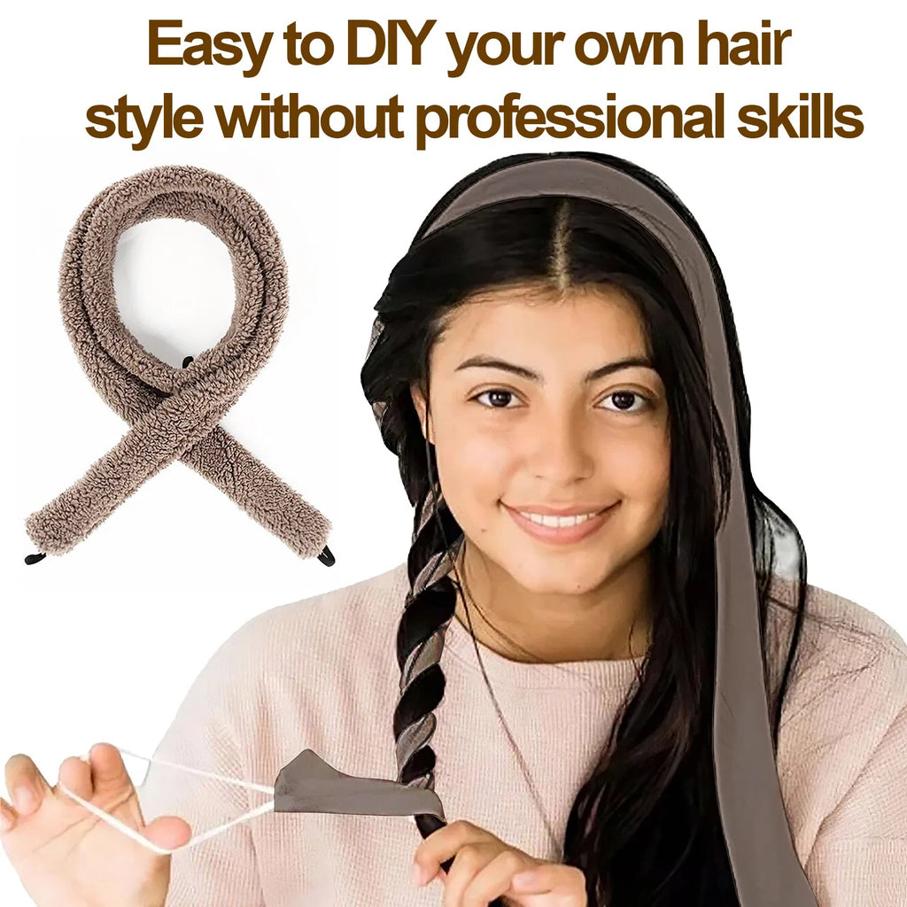 Satin Heatless Hair Curler