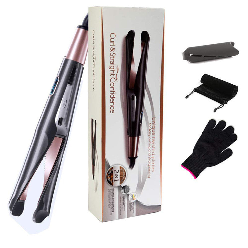 2 In 1 Hair Straightener And Curler