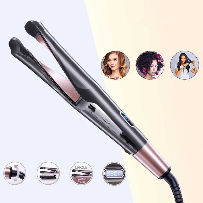 2 In 1 Hair Straightener And Curler