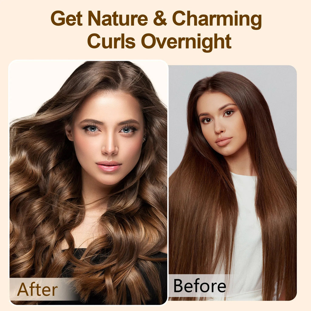 Satin Heatless Hair Curler